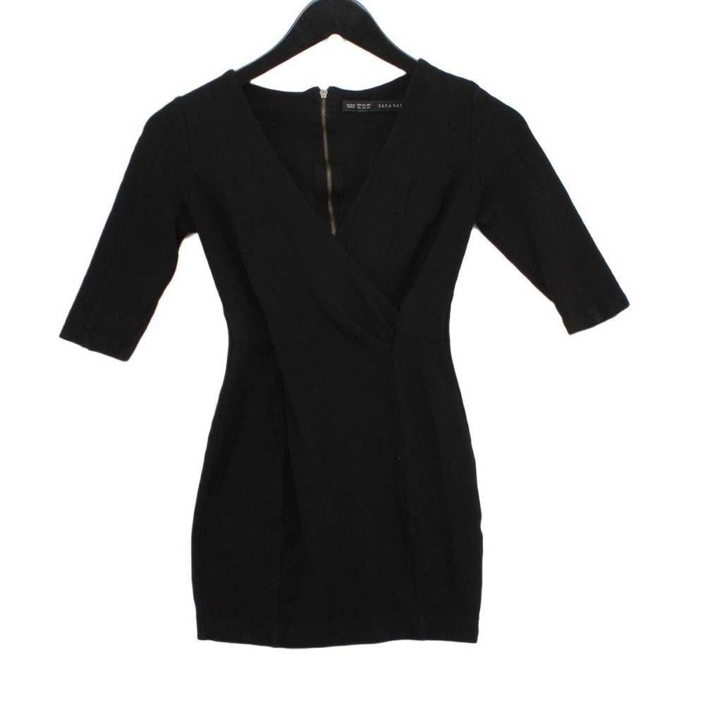 Zara Black Mini Dress Size Medium